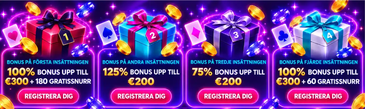 trixino casino welcome pack